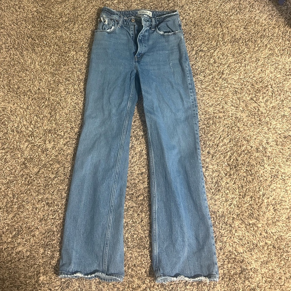 Abercrombie & Fitch 90s Relaxed Jean High Rise, Curve Love